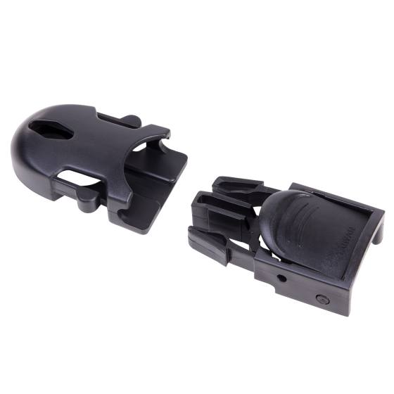 Fin buckle set – 1 x FS7 strap & 2 x QR plastic buckles made up