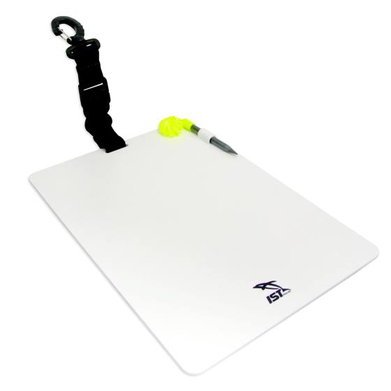 Slate LARGE A4 size with quick release buckle & clip/graphite pencil