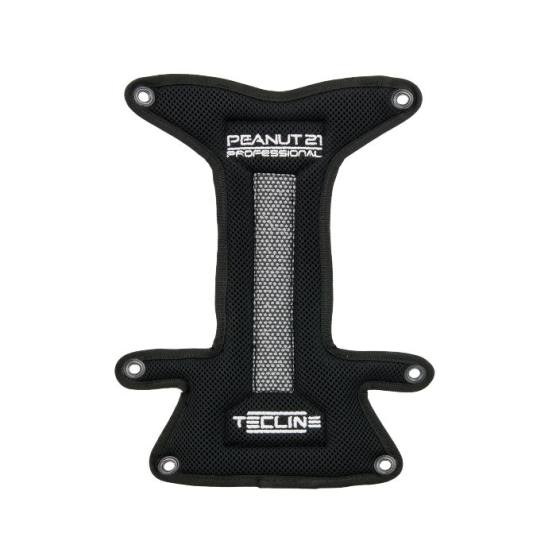 Backplate Soft Pad “H” Pro Grey with Buoy Pocket – without Bolts & Nuts