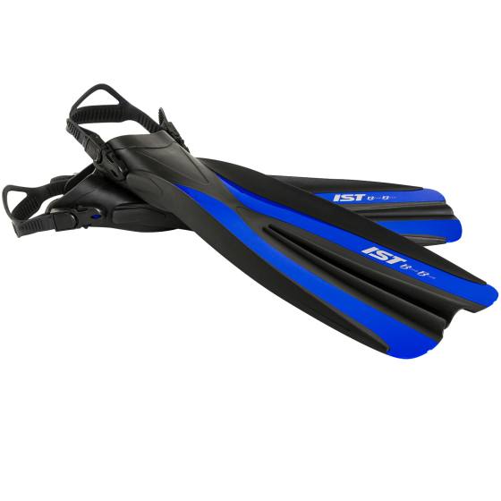 Bora Bora – new, sleek open heel fins, black only, SM/M, L/XL, XL/XXL