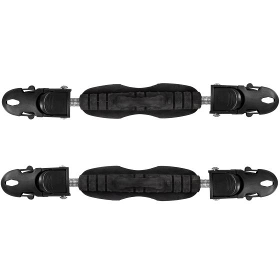 Fin Spring fin-strap:plastic quick release s/steel coil fin strap - each of a pair! s,m,l