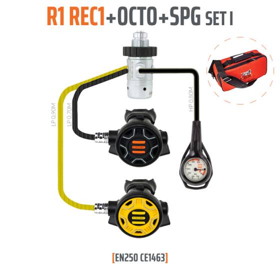 Regulator R1 REC1 Set I with Octo & SPG – EN250