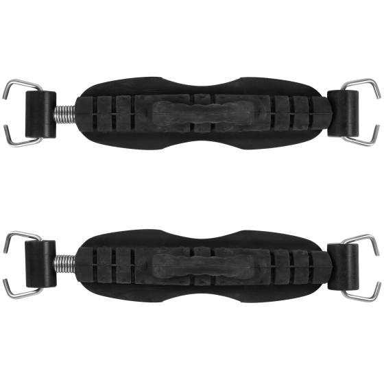 Fin Spring fin-strap for Commercial fins: s/steel coil fin straps- each of a pair! s,m,l