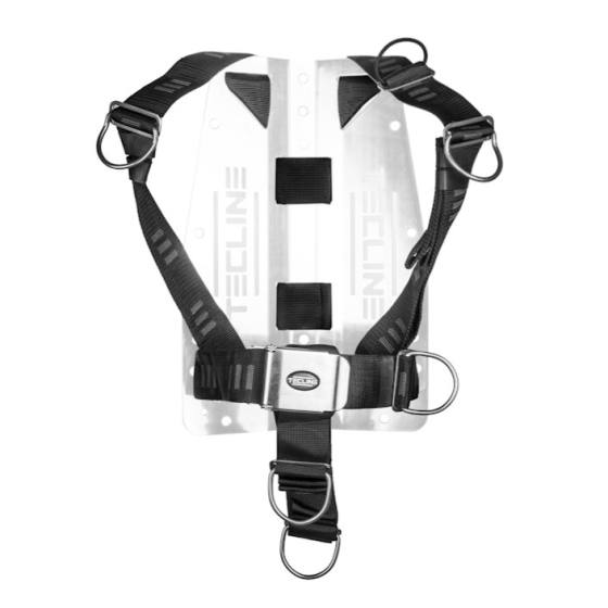 Harness Only Tecline Dir Soft Webbing “E” – Movable D-Rings