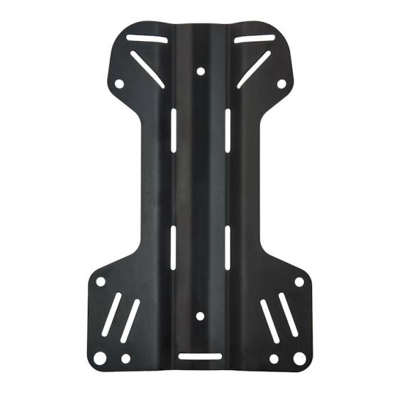 Aluminium Backplate H 3mm – 0,53kg
