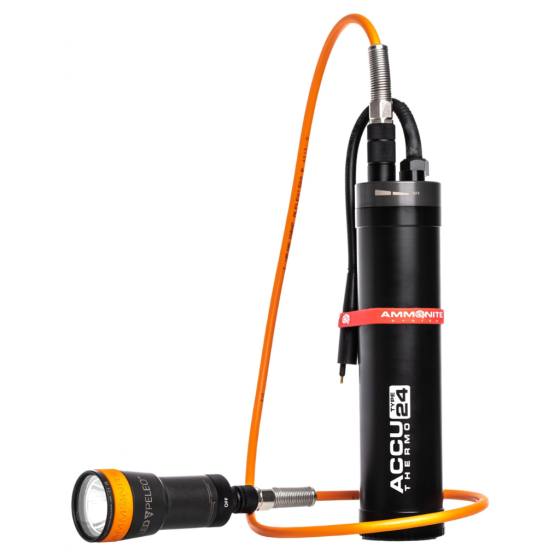 LED Speleo / ACCU Type 24 (sidemount cable and hardcase) — DEMO