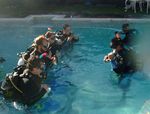 Open water students at African Waters Scuba