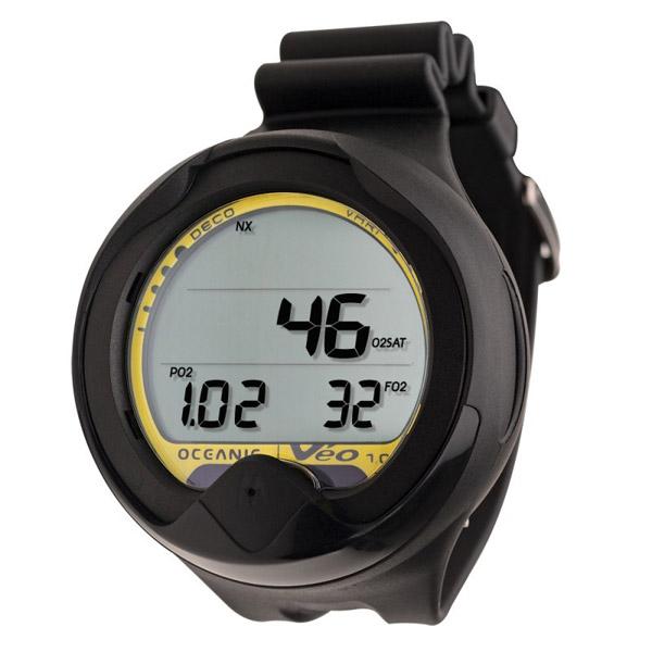 Oceanic dive computer VEO 1.0 - WRIST YELLOW