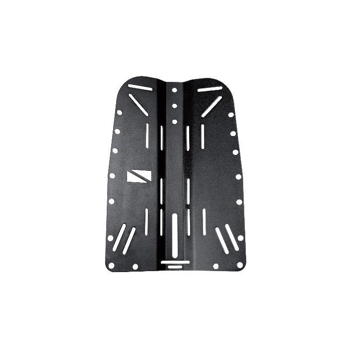 Backplate Aluminium (0,85kg) – Oxidized