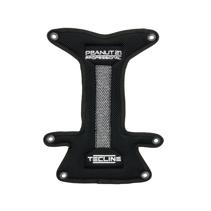 Backplate Soft Pad “H” Pro Grey with Buoy Pocket – without Bolts & Nuts