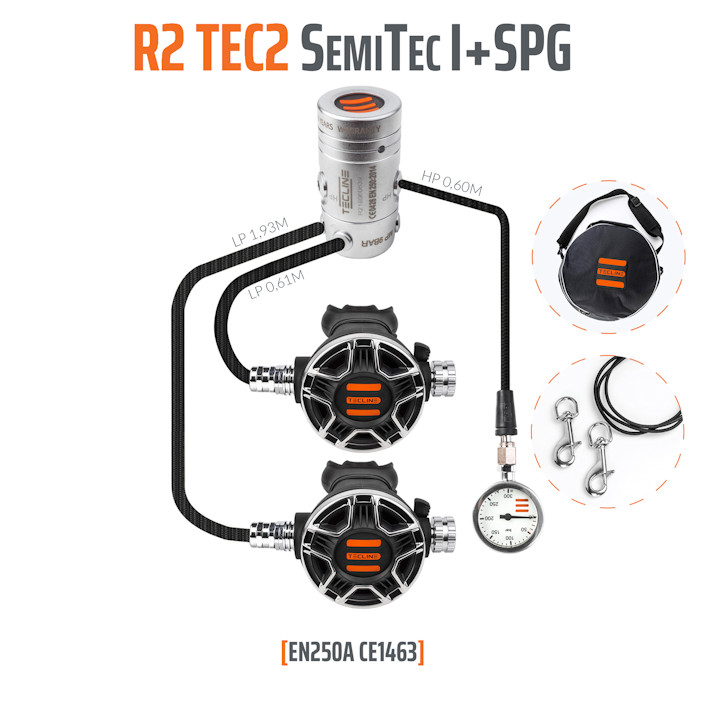 Regulator R2 TEC2 SemiTec I Set with SPG – EN250A